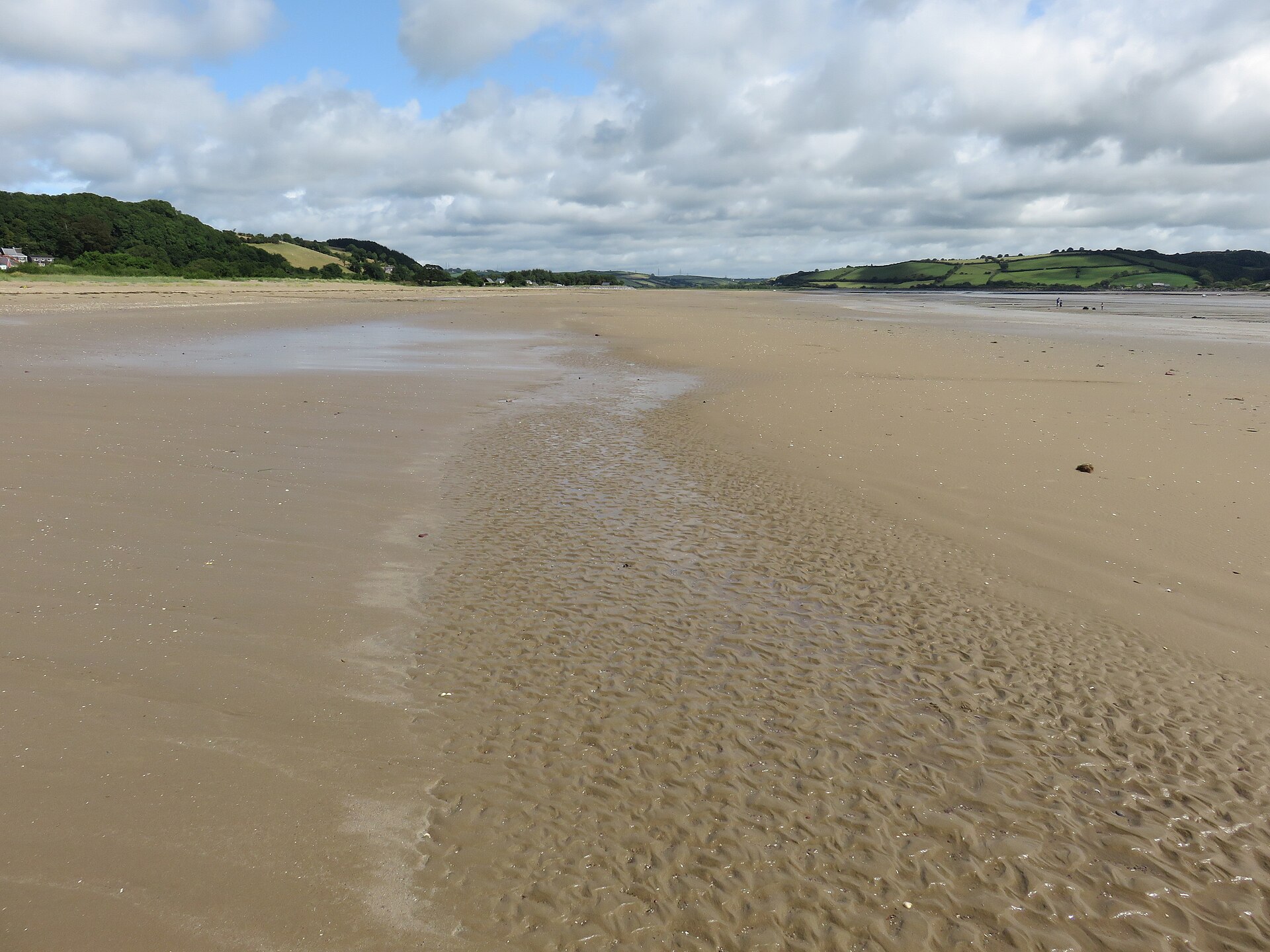 Llansteffan Beach
