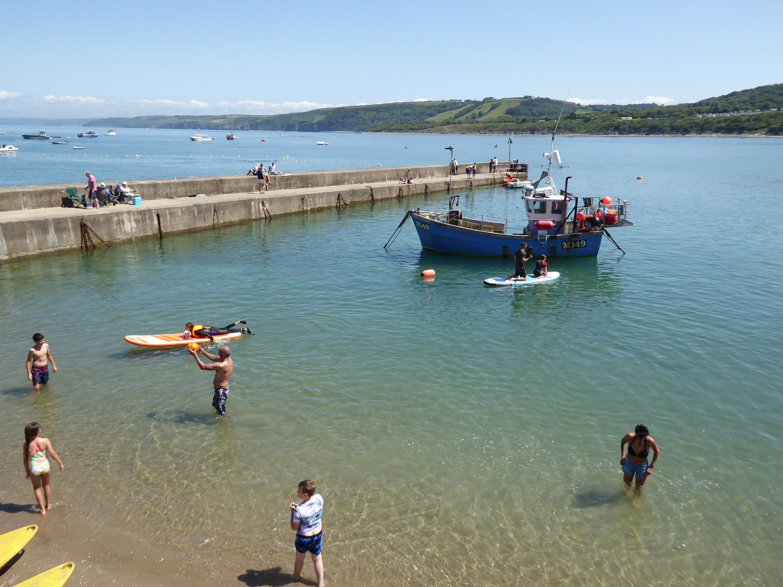 New Quay Harbour Beach